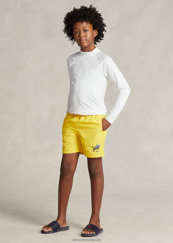 клинци Ralph Lauren путник поло купаћи медвед V2V446011 згњечити лимун