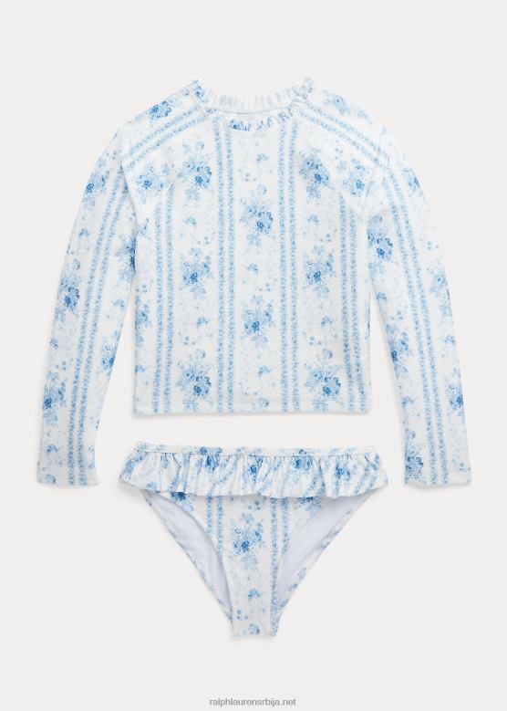 клинци Ralph Lauren Дводелни купаћи костим са цветним осипом V2V446828 алине флорал