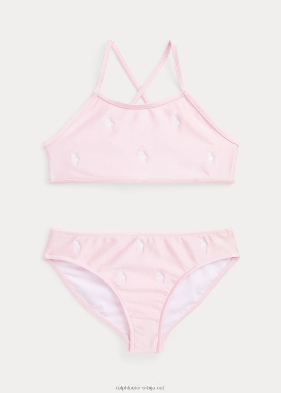 клинци Ralph Lauren поло пони дводелни купаћи костим V2V446868 наговештај розе
