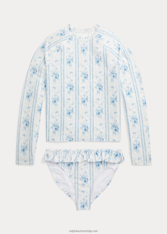 клинци Ralph Lauren Дводелни купаћи костим са цветним осипом V2V447086 алине флорал