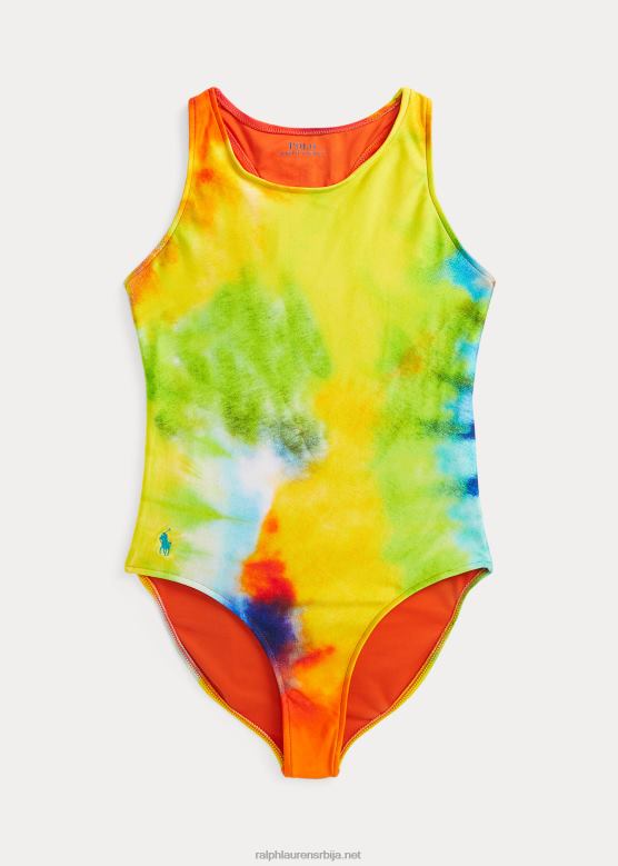 клинци Ralph Lauren једноделни купаћи костим са тие-дие принтом V2V447306 тие дие