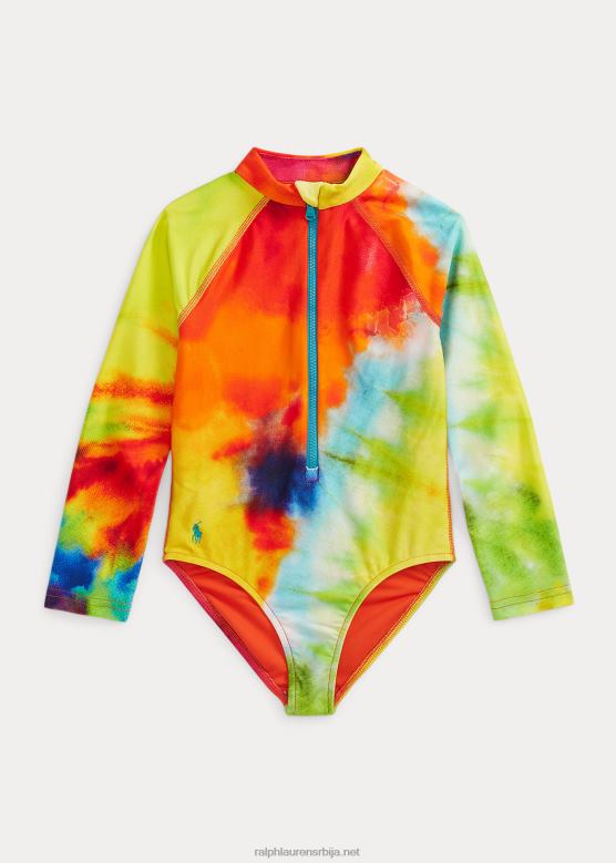 клинци Ralph Lauren Тие-дие-принт једноделни штитник од осипа V2V447309 тие дие