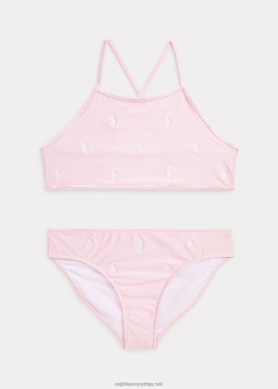 клинци Ralph Lauren поло пони дводелни купаћи костим V2V447330 наговештај розе