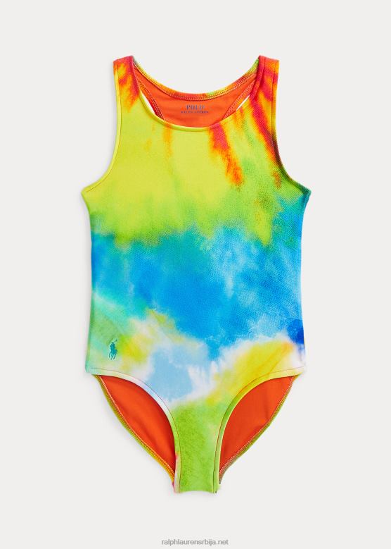 клинци Ralph Lauren једноделни купаћи костим са тие-дие принтом V2V449950 тие дие
