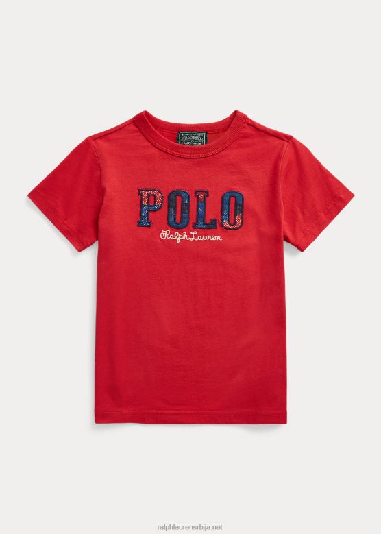 клинци Ralph Lauren мајица од памучног дреса са логотипом V2V445802 пост ред