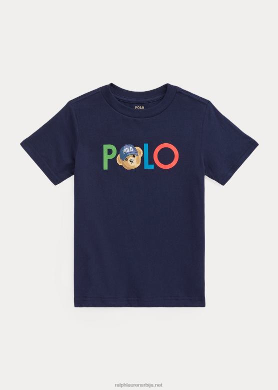клинци Ralph Lauren поло беар лого памучна мајица V2V446492 крстарење морнарице