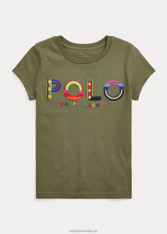 клинци Ralph Lauren мајица од памучног дреса са логотипом V2V446854 тамна жалфија