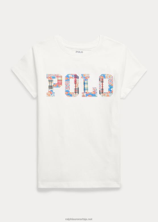 клинци Ralph Lauren мајица од памучног дреса са логотипом V2V447094 палуба бела