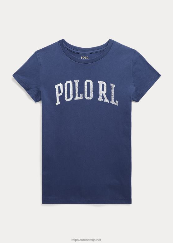 клинци Ralph Lauren мајица од памучног дреса са логотипом V2V447529 рустикална морнарица