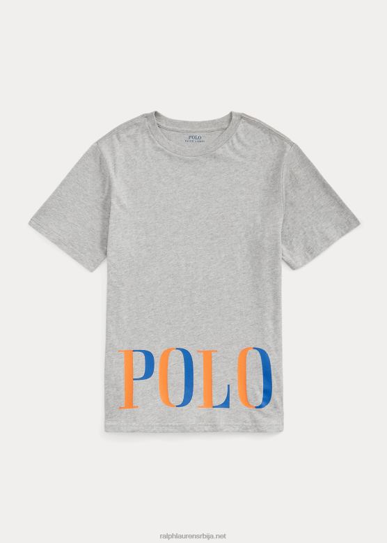 клинци Ralph Lauren мајица од памучног дреса са логотипом V2V449837 и преко вријеска