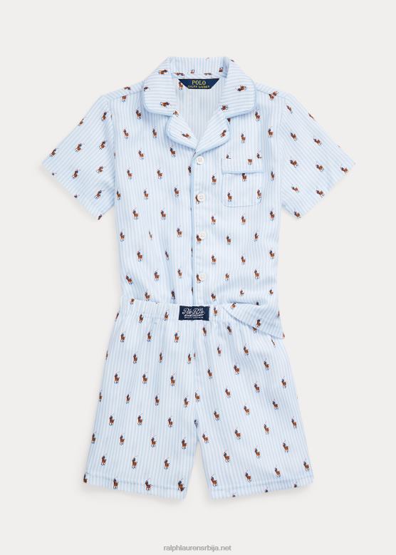 клинци Ralph Lauren поло пони сет за спавање од кепера V2V446388 канцеларијско плаво