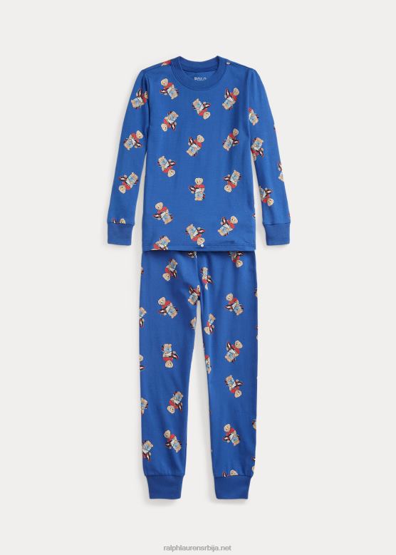 клинци Ralph Lauren поло беар стретцх дрес сет за спавање V2V446401 баштина краљевска