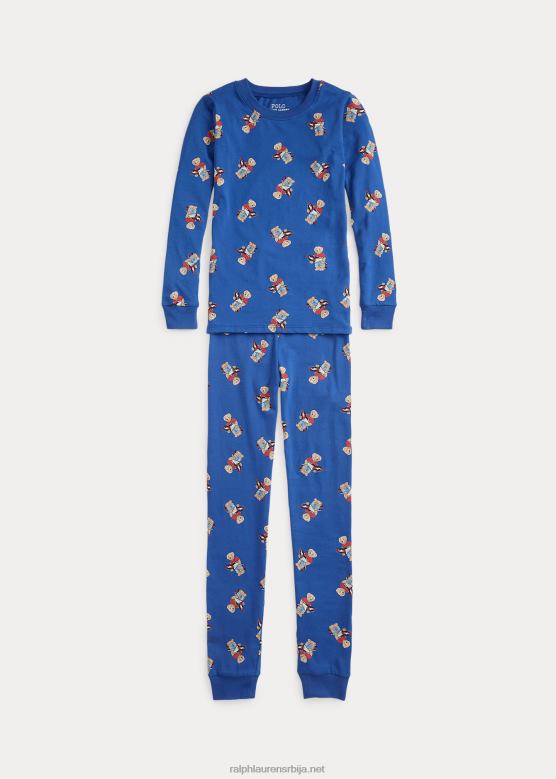 клинци Ralph Lauren поло беар стретцх дрес сет за спавање V2V446402 баштина краљевска