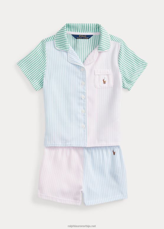 клинци Ralph Lauren кепер забавни сет за спавање V2V447310 окфорд мулти