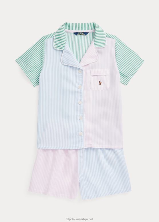 клинци Ralph Lauren кепер забавни сет за спавање V2V447311 окфорд мулти