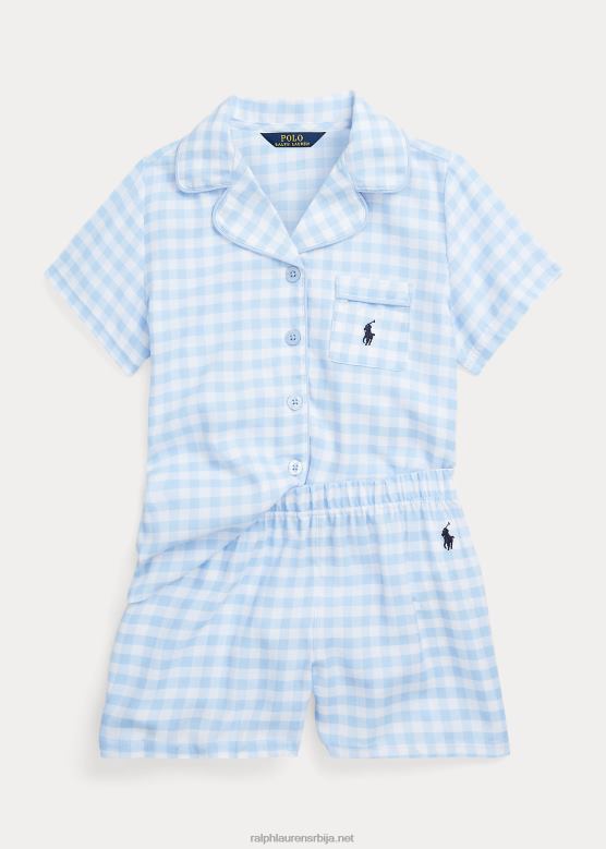 клинци Ralph Lauren сет за спавање од кепера V2V447317 бела/канцеларијско плава