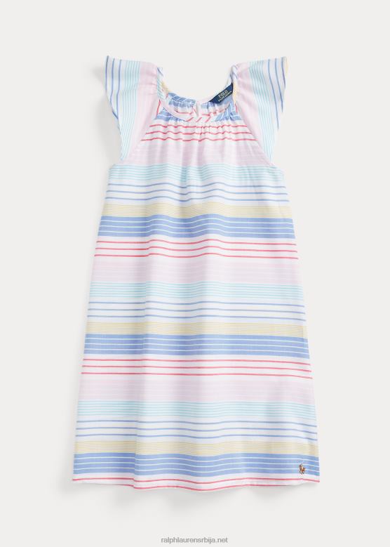 клинци Ralph Lauren пругаста спаваћица од кепера V2V447324 мулти
