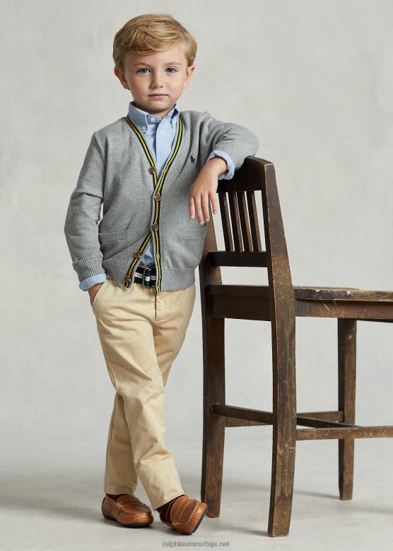 клинци Ralph Lauren растезљиве панталоне од цхино костима V2V445668 тан