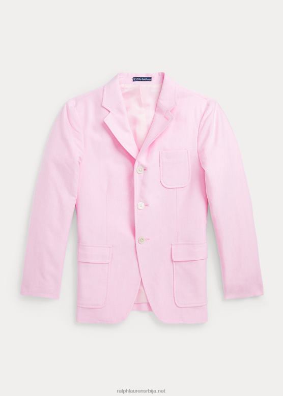 клинци Ralph Lauren памучни оксфорд спортски капут V2V446188 нова ружа