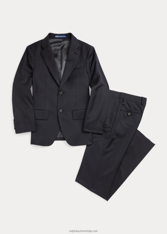 клинци Ralph Lauren одело од поло вуне од кепера V2V446245 угаљ