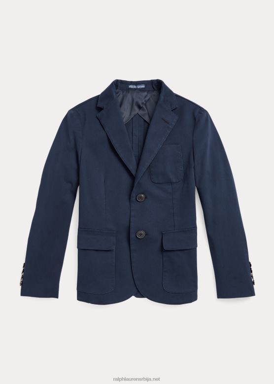 клинци Ralph Lauren растезљива цхино јакна V2V446251 светла морнарица