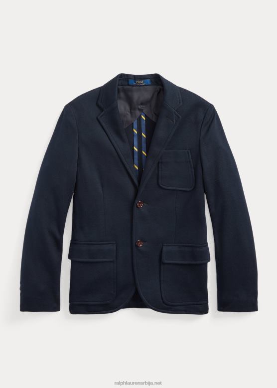 клинци Ralph Lauren плетени памучни спортски капут V2V446265 рл морнарица