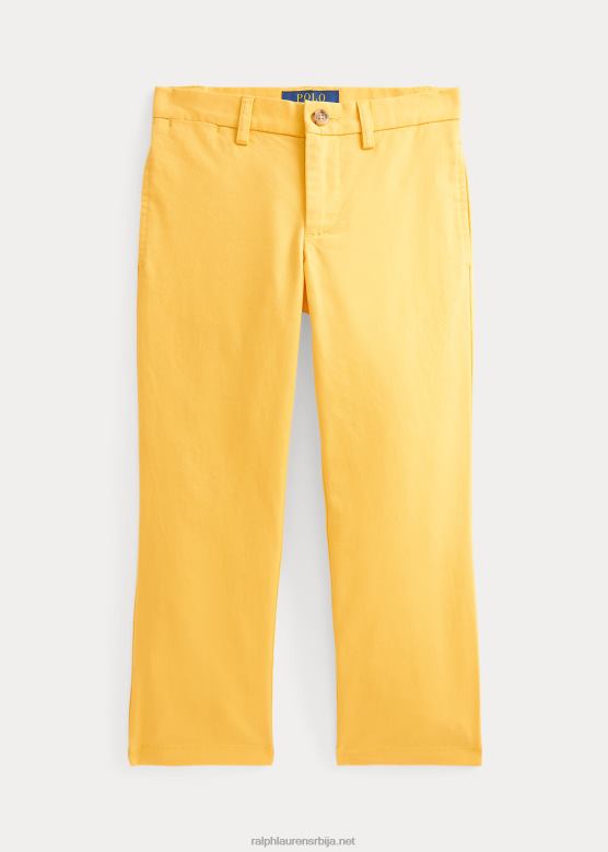 клинци Ralph Lauren панталоне од кепера равног кроја V2V445764 плажа жута