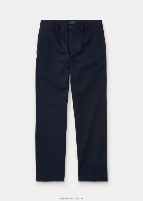 клинци Ralph Lauren панталоне од кепера равног кроја V2V445982 невпорт морнарица