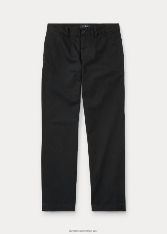 клинци Ralph Lauren панталоне од кепера равног кроја V2V445983 црн