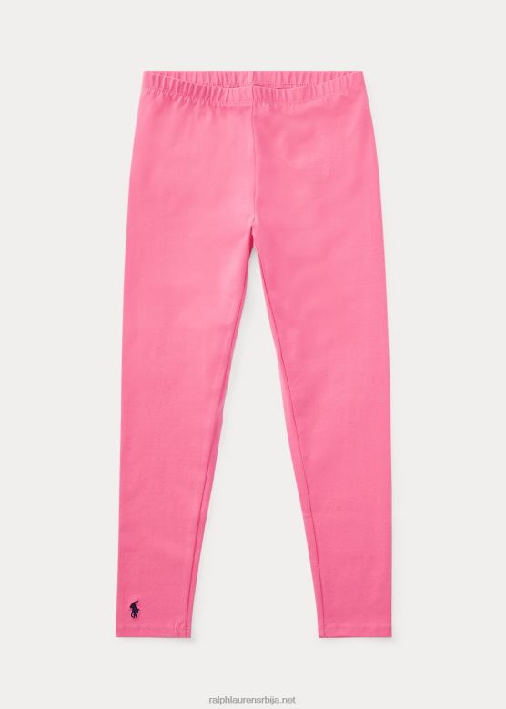 клинци Ralph Lauren хеланке од растезљивог памучног дреса V2V447037 светло розе