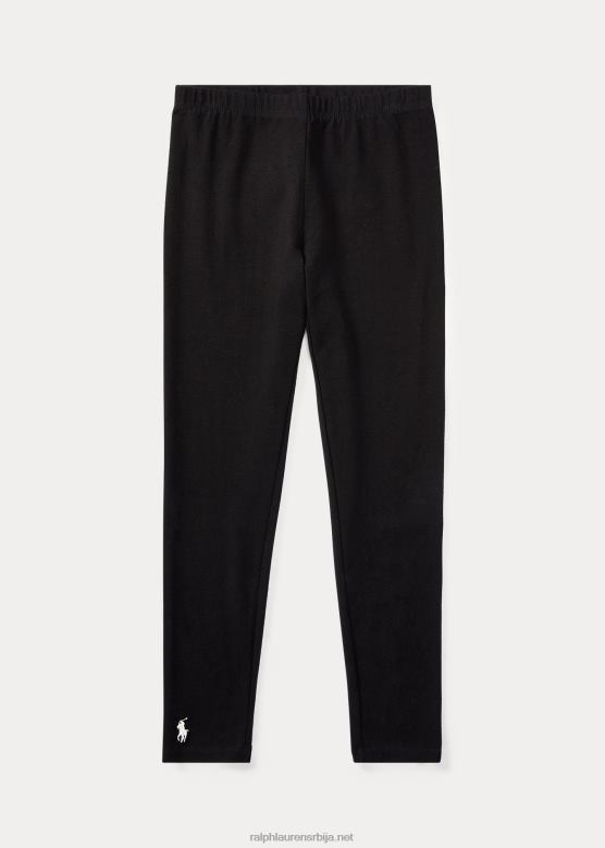 клинци Ralph Lauren хеланке од растезљивог памучног дреса V2V447038 црн