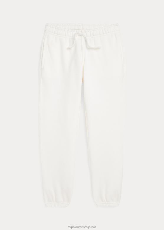 клинци Ralph Lauren флис панталоне V2V447386 палуба бела
