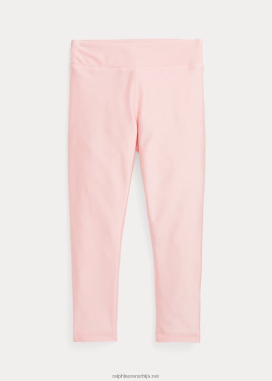 клинци Ralph Lauren металик растезљиве хеланке V2V447442 ружичасти песак