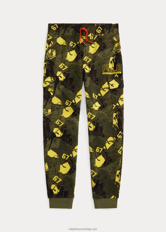 клинци Ralph Lauren лого дупло плетене карго панталоне V2V449829 суммит цамо