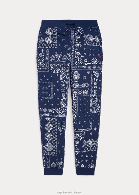 клинци Ralph Lauren Флис панталоне за џогирање са принтом бандана V2V449933 бандана принт