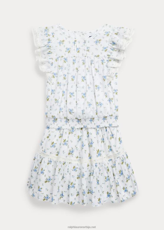 клинци Ralph Lauren комплет од батиста од цветног памука V2V446819 етта флорал