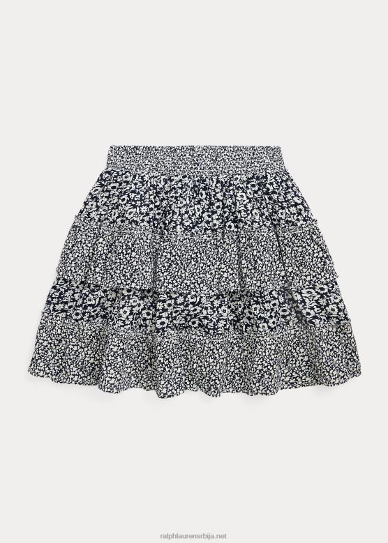 клинци Ralph Lauren цветна сукња од мешавине памука V2V447593 цхлое/цамилле цвјетни