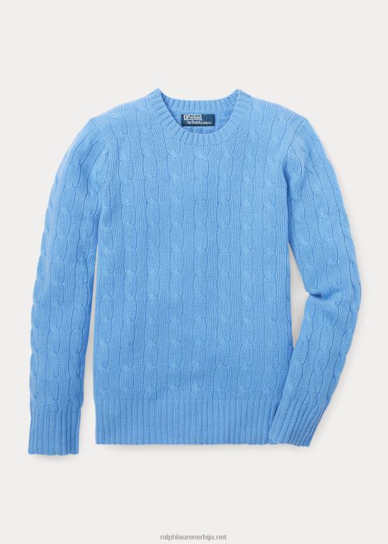 клинци Ralph Lauren култни џемпер од кашмира од плетеног кабла V2V445719 нев литцхфиелд