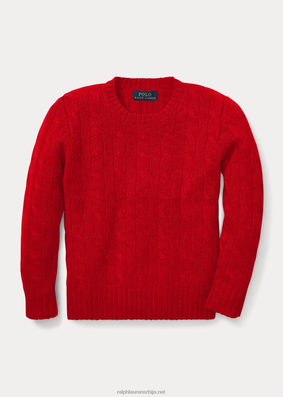 клинци Ralph Lauren култни џемпер од кашмира од плетеног кабла V2V445720 рл 2000 ред