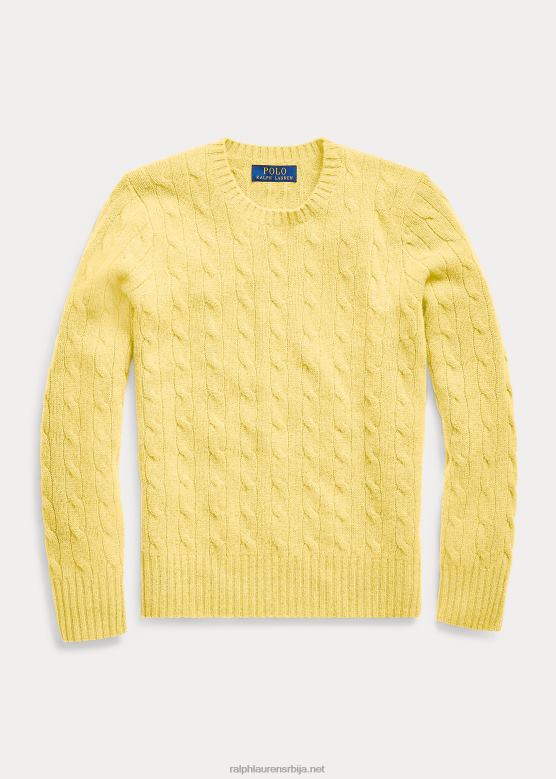 клинци Ralph Lauren култни џемпер од кашмира од плетеног кабла V2V446211 беекман иеллов