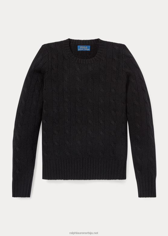 клинци Ralph Lauren плетени џемпер од кашмира V2V447194 црн