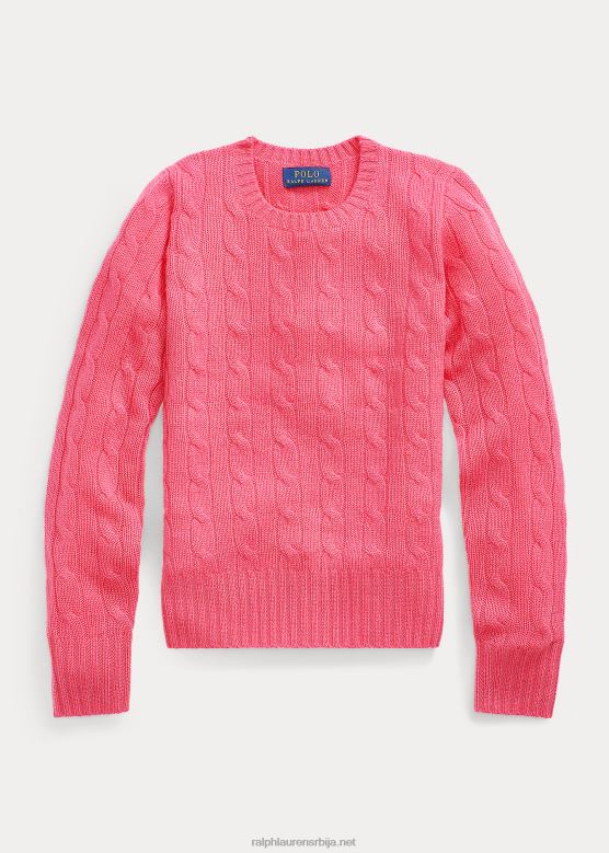 клинци Ralph Lauren плетени џемпер од кашмира V2V447204 терра росе