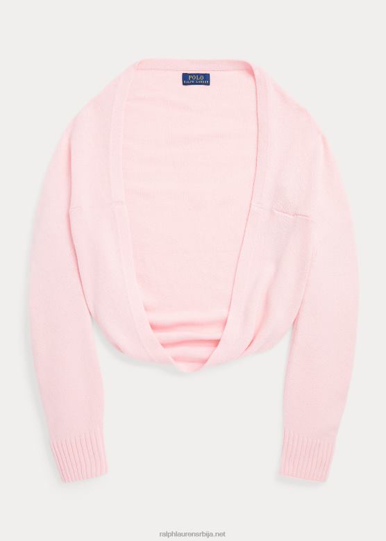 клинци Ralph Lauren скраћени кардиган V2V447504 ружичасти песак