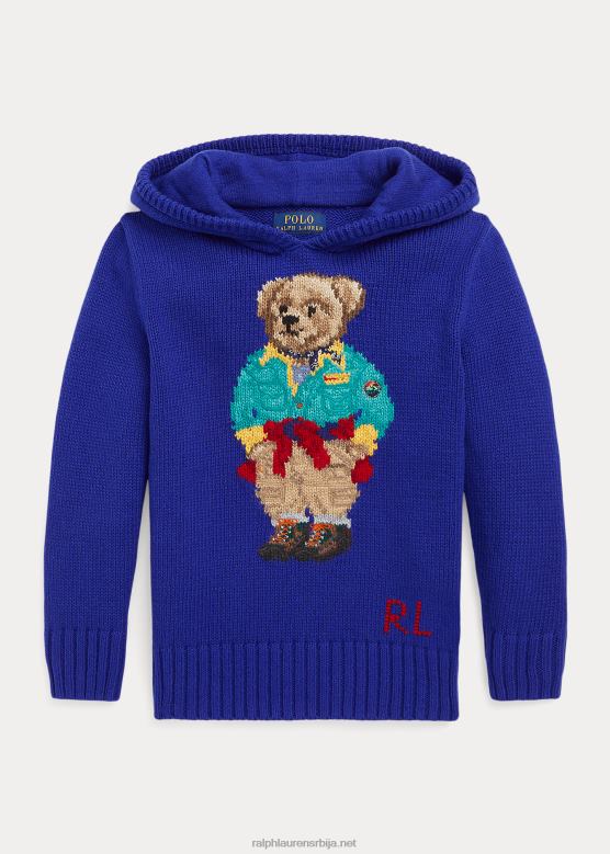 клинци Ralph Lauren џемпер са капуљачом поло медведа V2V449915 град краљевски
