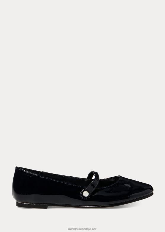 клинци Ralph Lauren Алиса Кожа Мери Џејн V2V447290 морнарица