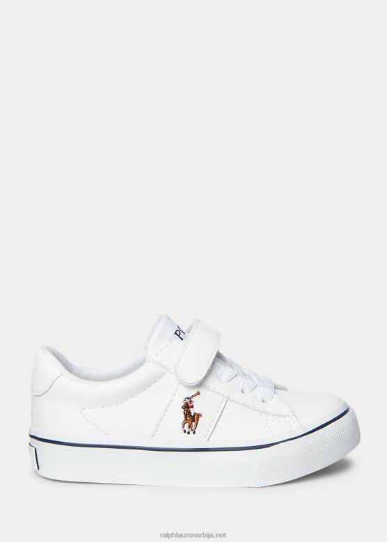 клинци Ralph Lauren саиер пс патике од вештачке коже V2V446349 бела мулти