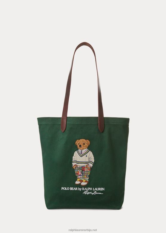 мушкарци Ralph Lauren торба од кепера од поло медведа V2V442331 нова шума