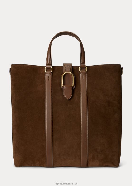 мушкарци Ralph Lauren Велингтон торба од антилопа V2V448974 кестен