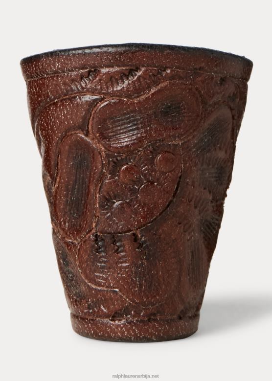 мушкарци Ralph Lauren клизач кожне траке са ручном алатом V2V448884 браон