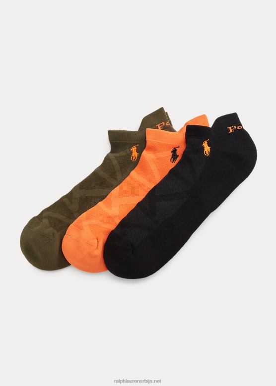 мушкарци Ralph Lauren чарапе са ниским изрезом у геометријској техници 3 ком V2V441885 сортирано